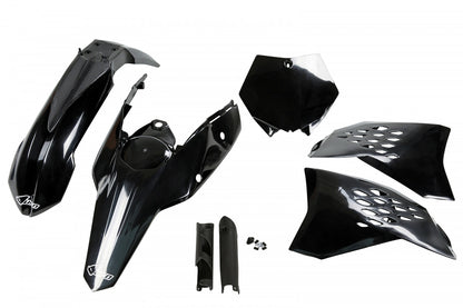 UFO plastic kit Zwart KTM SX/SX-F 125/144/250/350/450/505 07-10 ( full kit )