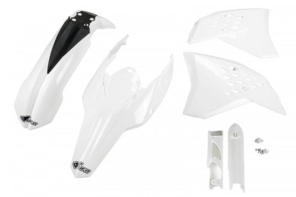 UFO plastic kit Wit KTM EXC 250/300/350/450/500 2009-2011 (full kit) (zonder koplamp plastic)