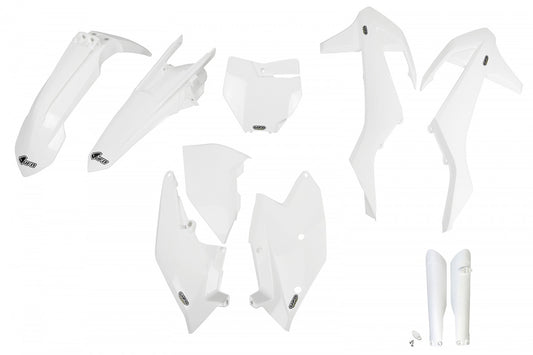 UFO plastic kit Wit KTM SX 125/150 16-18 &amp; SX 250 17-18 &amp; SX-F 250/350/450 16-18 ( full kit )