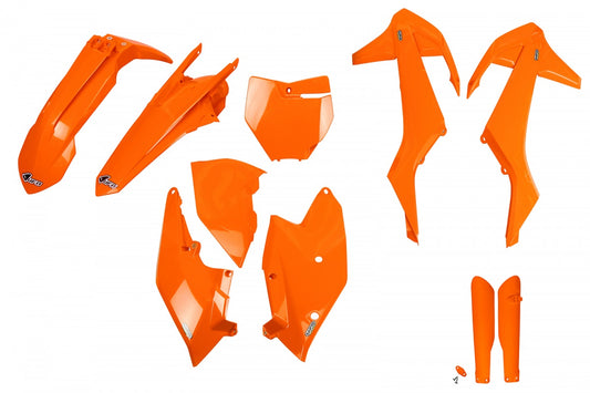UFO plastic kit Fluor Oranje KTM SX 125/150 16-18 &amp; SX 250 17-18 &amp; SX-F 250/350/450 16-18 ( full kit )