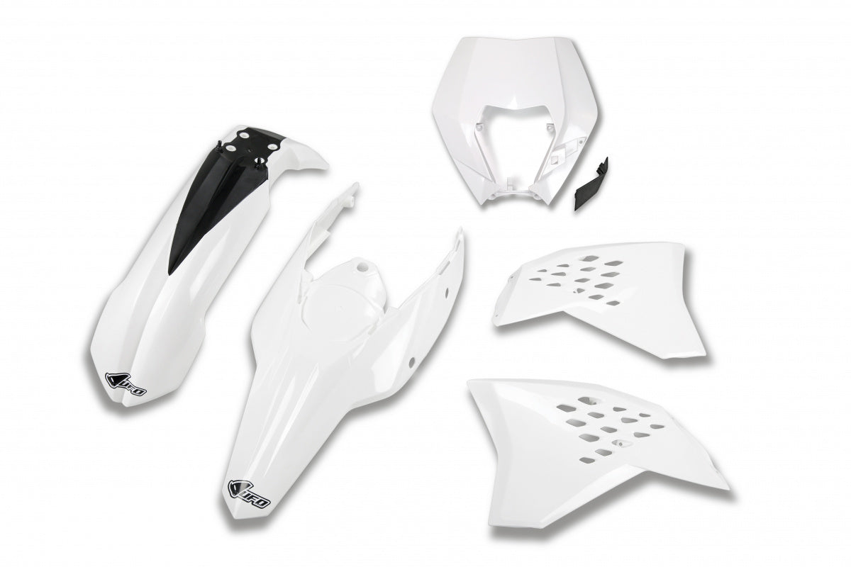 UFO plastic kit Wit KTM EXC 250/300/350/450/500 2009-2011