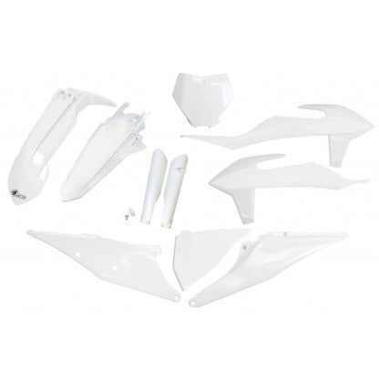 UFO plastic kit Wit 2020 KTM SX 125/150/250 19-22 & SX-F 250/350/450 19-22 ( full kit )