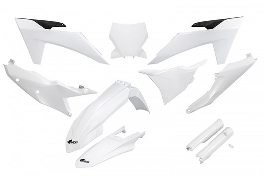 UFO plastic kit Wit ( Full kit ) KTM SX 125/150/250/300 2023-2024 & SX-F 250/350/450 2023-2024