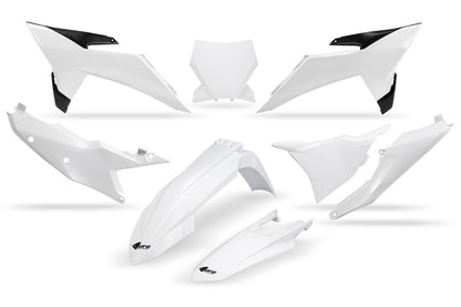 UFO plastic kit Wit KTM SX 125/150/250/300 2023-2026 &amp; SX-F 250/350/450 2023-2026 ( model 2025 )