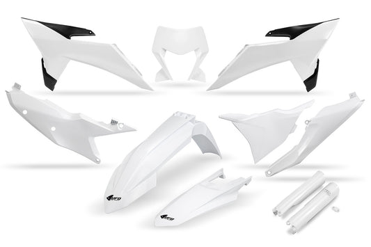 UFO plastic kit Wit ( Full kit ) KTM EXC/EXC-F 250/300/350/450/500 2024- ( 2026 look )