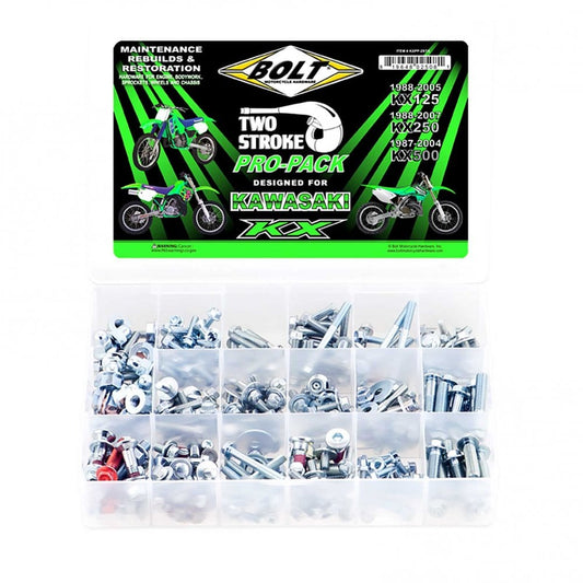 Bolt Pro Pack Kawasaki KX 125 88-08 &amp; KX 250 87-08 &amp; KX 500 87-01