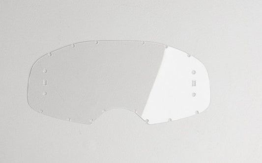 Rip N Roll Lens Clear for RNR Platinum Racerpack WVS MX Goggles ( 48mm )