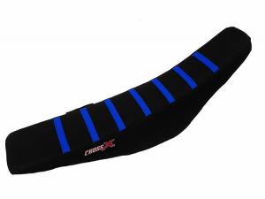 Cross X Zadelovertrek Zwart met Stroken Blauw Yamaha YZ 125/250 2002-2021