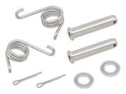 Psychic voetsteun pin set + veren 10mm Yamaha YZ 250F 2024- & YZ 450F 2023-