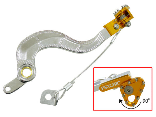 Sixty5 brakepedal RMZ450 08-13 gold