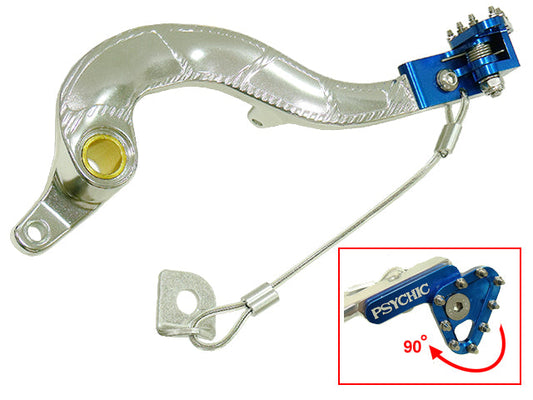 Sixty5 brakepedal YZ450F/WR450F 03-09 blue
