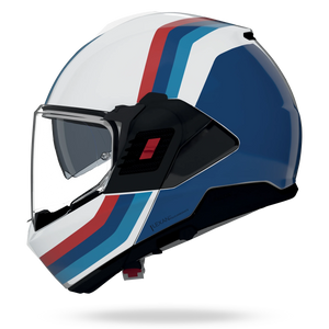 NOLAN N120-1 LINEO 347 systeemhelm – L – White / Blue / Red