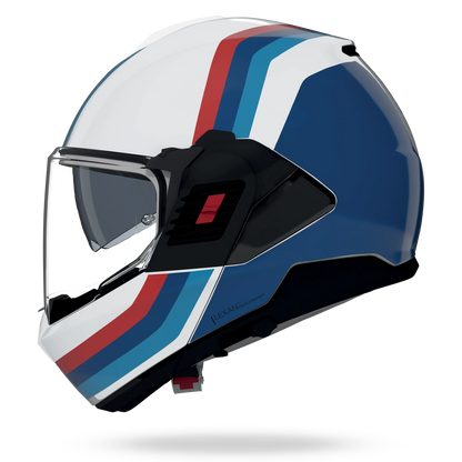 NOLAN N120-1 LINEO 347 systeemhelm – L – White / Blue / Red
