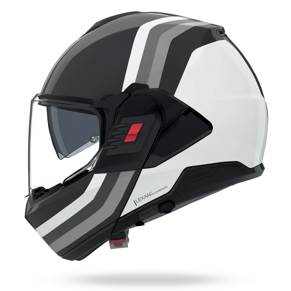 NOLAN N120-1 LINEO 348 systeemhelm XL Black / White / Silver – N1F0007323486 - MxProStoreParts