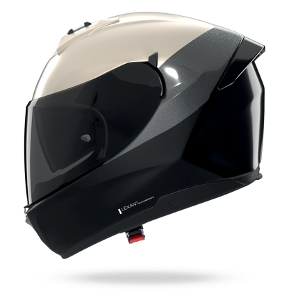 NOLAN N60-6 VERNICIATURA SPECIALE 346 integraalhelm XL – zwart / ivoor / antraciet, glanzende afwerking - MxProStoreParts