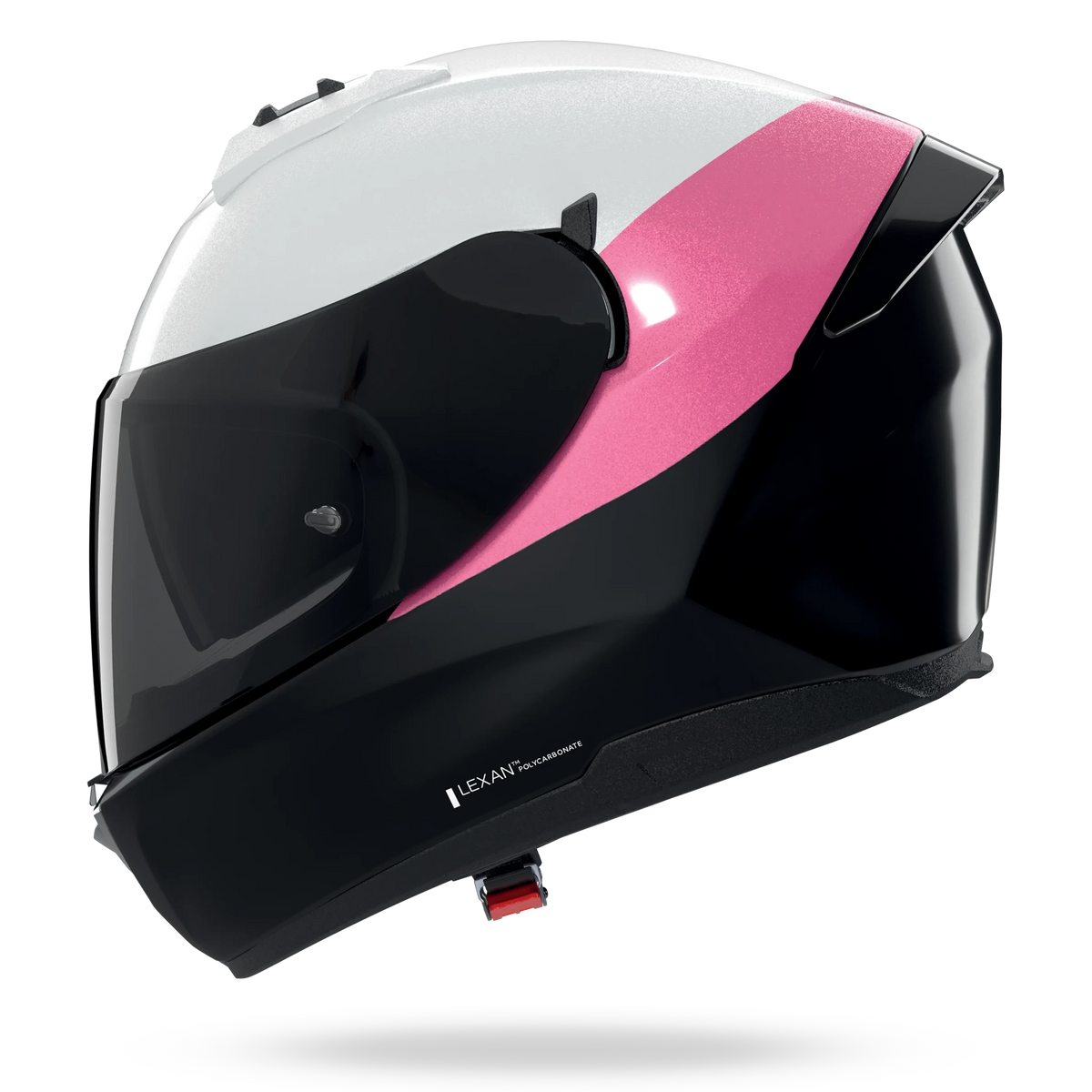 NOLAN N60-6 VERNICIATURA SPECIALE 347 integraalhelm – L – zwart / parel / fuchsia – glanzende afwerking - MxProStoreParts
