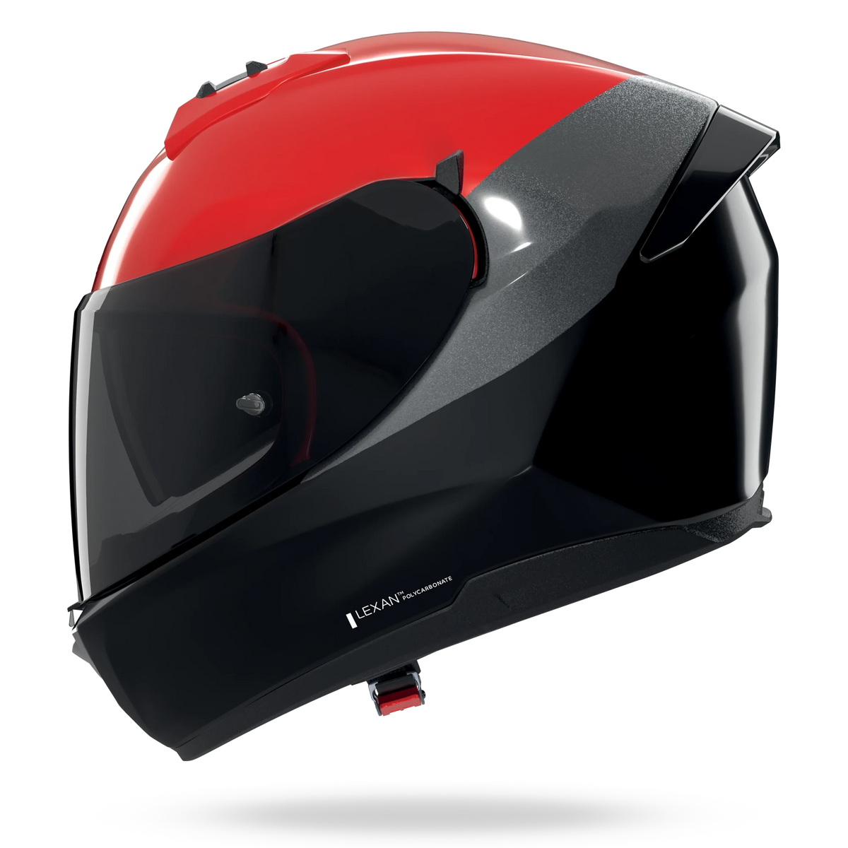NOLAN N60-6 VERNICIATURA SPECIALE 348 integraalhelm M – zwart / rood / antraciet, glanzende afwerking - MxProStoreParts