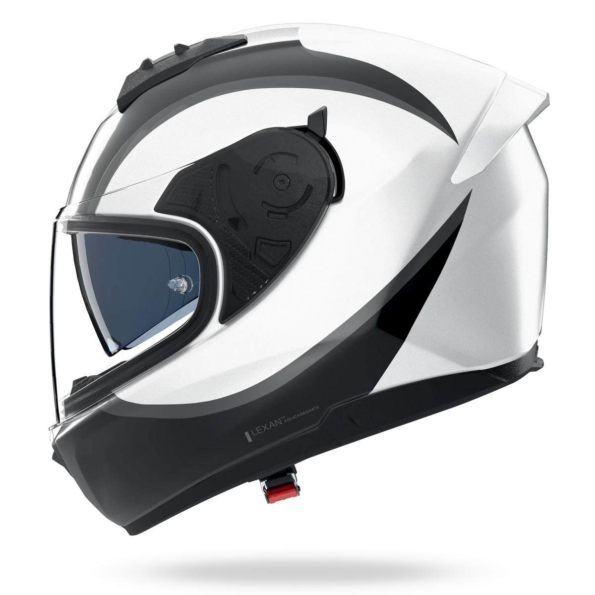 NOLAN N60-6 BIFASE 349 METAL FINISH integraalhelm – maat M – wit / zwart / grijs - MxProStoreParts