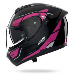 NOLAN N60-6 SINCRONO 354 METAL FINISH integraalhelm XS zwart/fuchsia