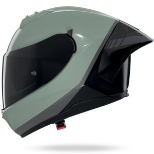 NOLAN N60-6 SPORT VERNICIATURA SPECIALE 352 integraalhelm – S – grijs-groen / zwart / antraciet – met Dark Smoke-vizier