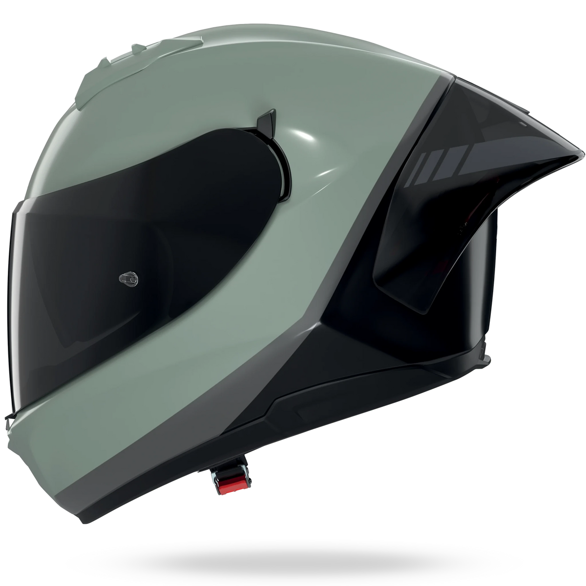 NOLAN N60-6 SPORT VERNICIATURA SPECIALE 352 integraalhelm – M – grijs-groen / zwart / antraciet - MxProStoreParts