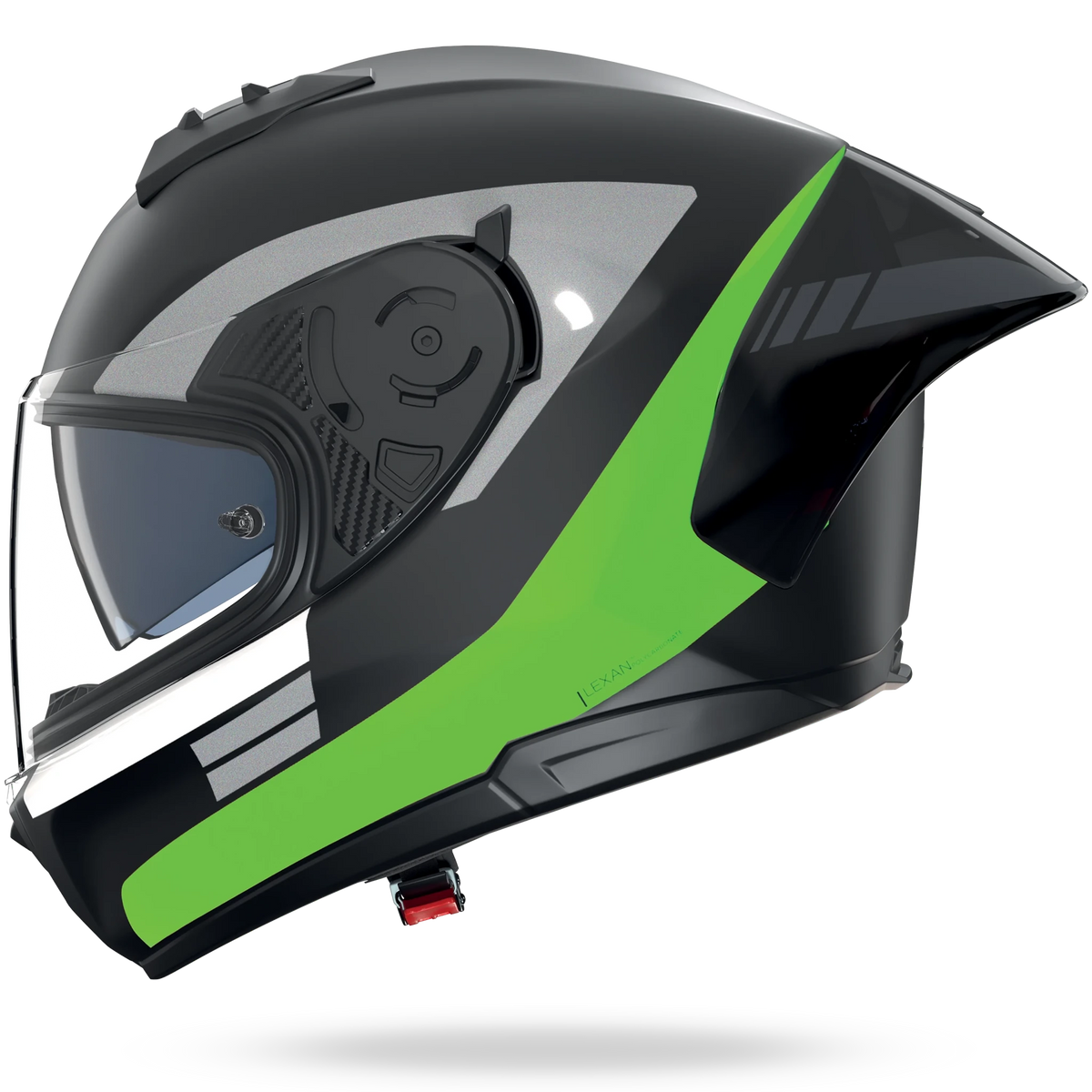 NOLAN N60-6 SPORT CONTRASTO 358 integraalhelm L zwart / fluogroen, glanzende afwerking - MxProStoreParts