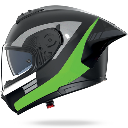 NOLAN N60-6 SPORT CONTRASTO 358 integraalhelm M zwart / fluo groen, glanzende afwerking - MxProStoreParts
