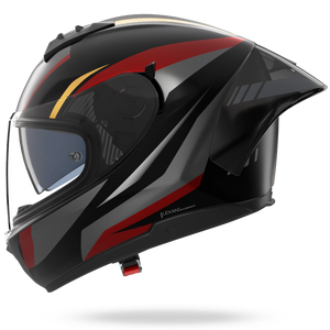 NOLAN N60-6 SPORT LESMO 353 METAL FINISH integraalhelm – M – zwart / rood / antraciet / goud