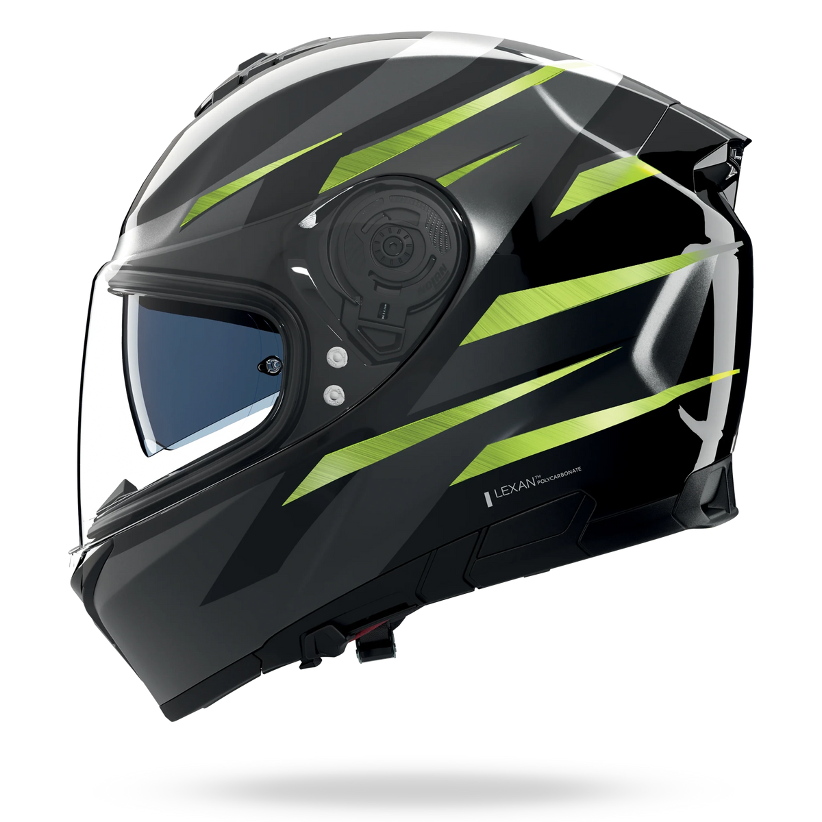 NOLAN N80-8 FERVO 354 METAL FINISH integraalhelm – XXL – zwart / antraciet / Chrome Impulse Green - MxProStoreParts
