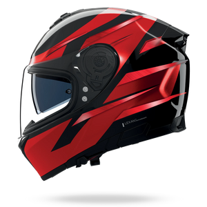 NOLAN N80-8 FERVO 355 METAL FINISH integraalhelm – maat L – zwart / chroomrood