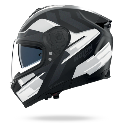 NOLAN N80-8 TRITTICO 359 integraalhelm M – zwart/wit/antraciet, matte afwerking - MxProStoreParts