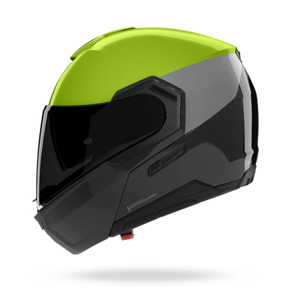 NOLAN N90-3 06 VERNICIATURA SPECIALE 341 systeemhelm S Green Impulse / Black N9Z0007303415 - MxProStoreParts