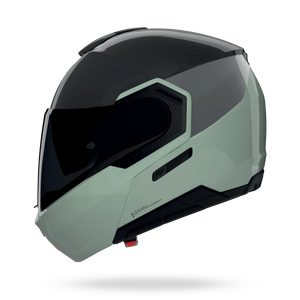 NOLAN N90-3 06 VERNICIATURA SPECIALE 349 systeemhelm L – Black / Grey Green – N9Z0007303491