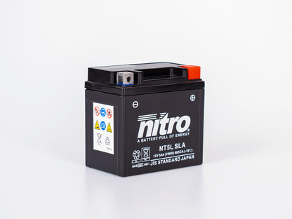 Nitro accu NT5L SLA AGM GEL gesloten Lood-zuur