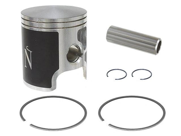 Namura pistonset for KX 250 92-04, 66.35 mm; includes piston, wrist pin, two circlips and two rings.