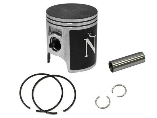 Namura piston set for KX 80, 48 mm, including piston, rings, wrist pin and circlips