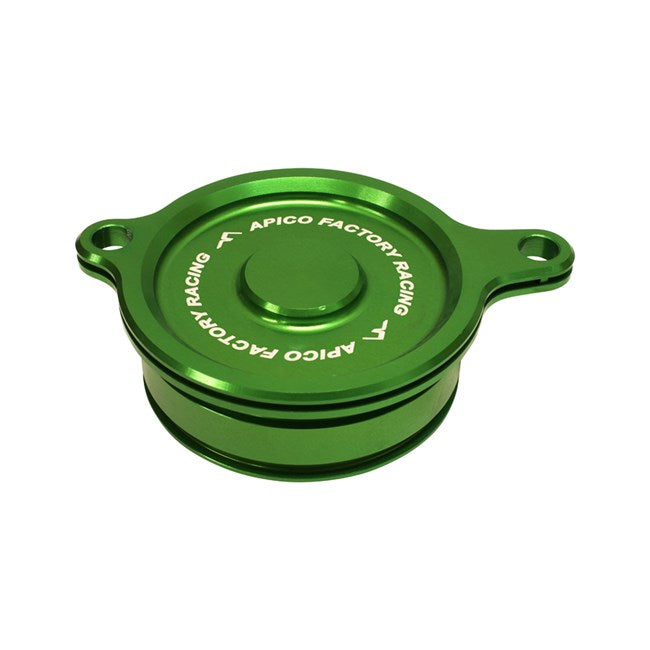 Apico Oliefilter Deksel Groen Kawasaki KX 450F 06-15 &amp; KLX 450R 08-15