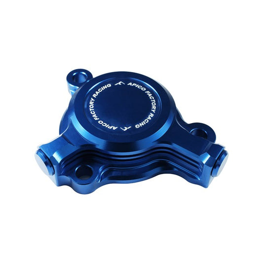 Apico Oliefilter Deksel Blauw Yamaha YZ 250F 03-13 &amp; YZ 450F 03-09 &amp; WR 250F 03-14 &amp; WR 450F 03-15