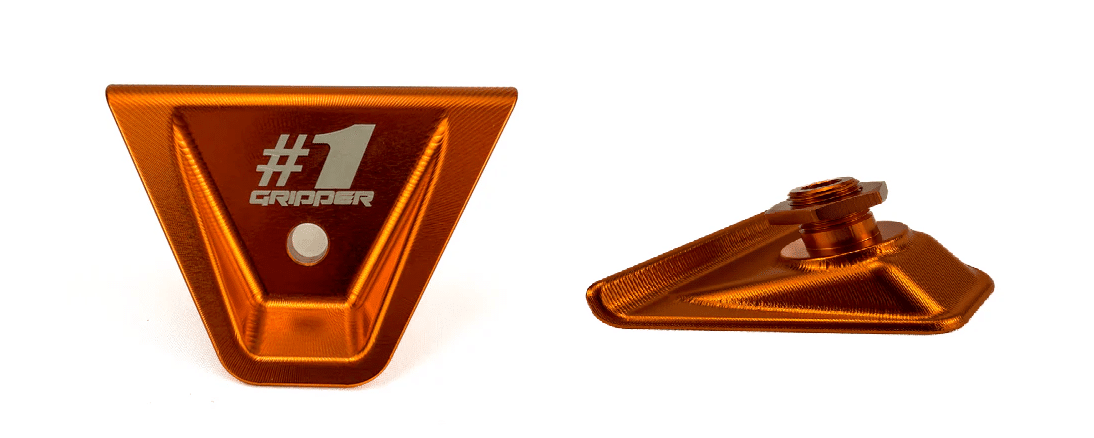 Onegripper #1 verbeterde zadel montage cover oranje KTM SX 85 2025- & SX/F 125/250/300/350/450 2023- & EXC/EXC-F 250/300/350/450/500 2024- - MxProStoreParts