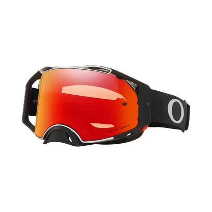 Oakley Airbrake MX Tuff Blocks Zwart Gunmetal - Prizm mx torch iridium