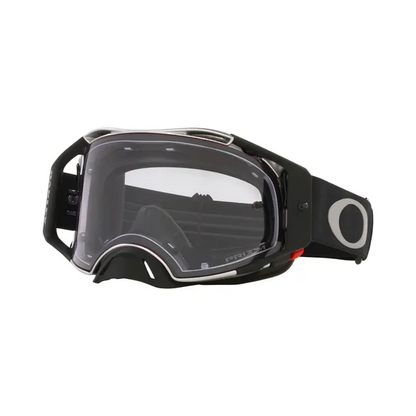 Oakley Airbrake MX Tuff Blocks Black Gunmetal - Clear lens