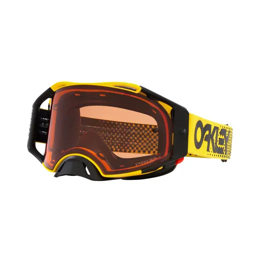 Oakley Airbrake MX Moto Yellow B1B - Prizm Bronze
