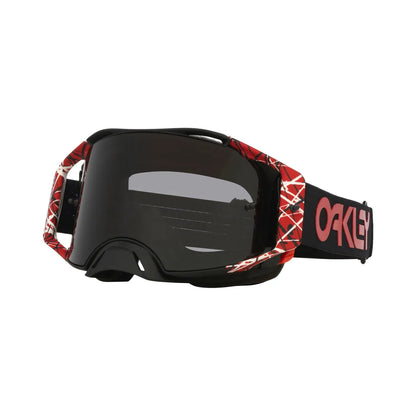 Airbrake MX Red Eddie Donkergrijs Crossbril