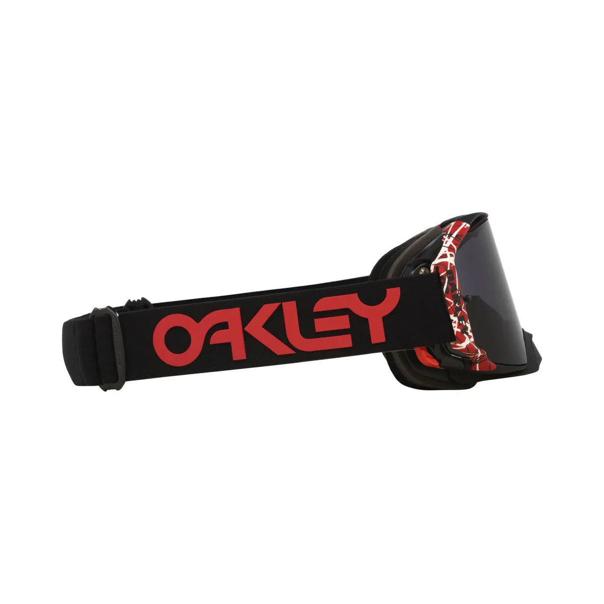 Airbrake MX Red Eddie Donkergrijs Crossbril