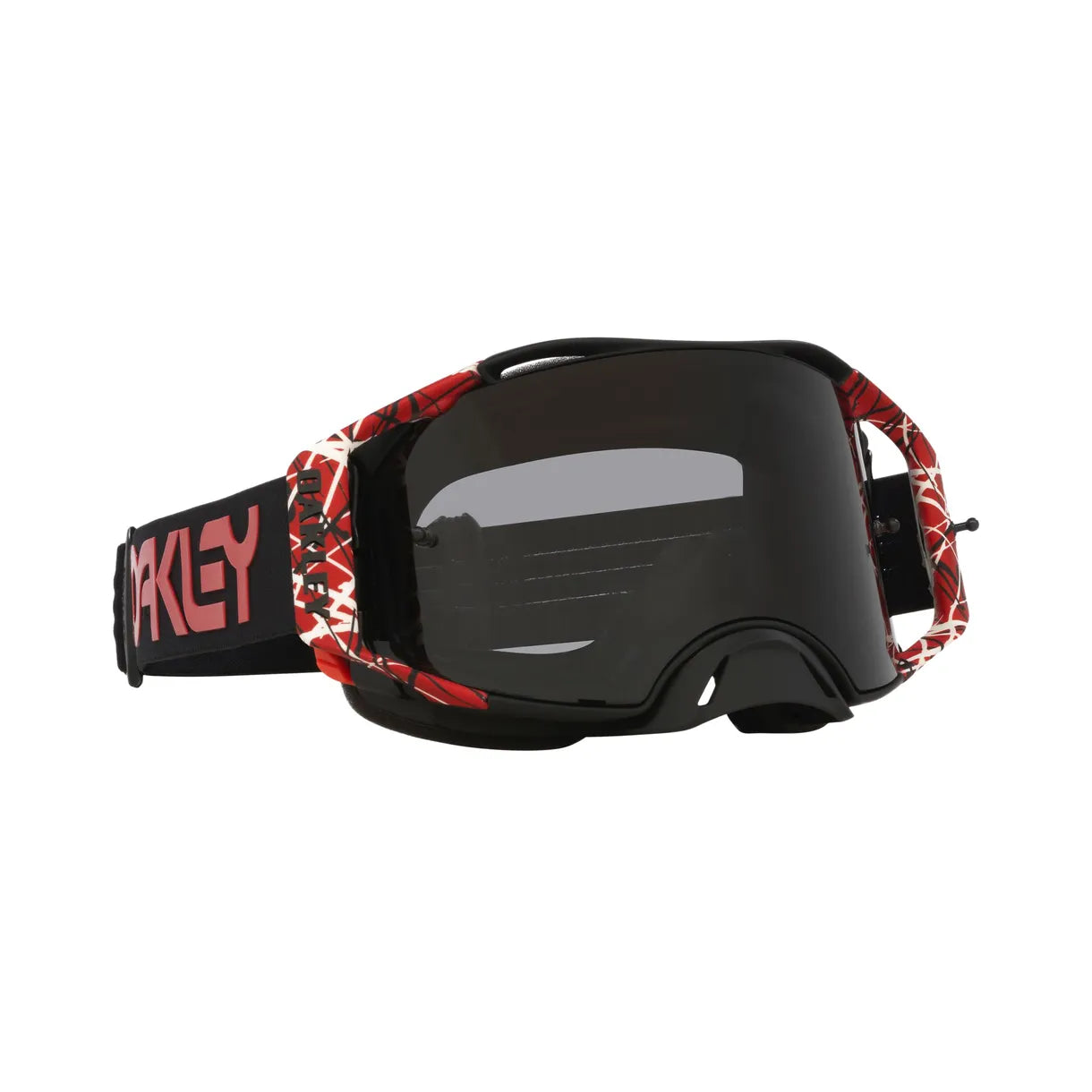 Airbrake MX Red Eddie Donkergrijs Crossbril