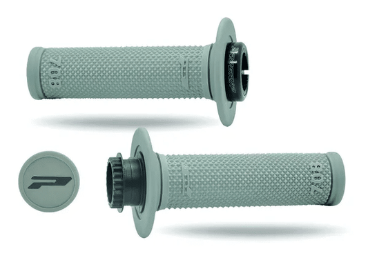 Progrip Lock-On handvatten 708 Full Diamond Grijs