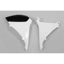 UFO luchtfilter kappen Wit / Zwart KTM EXC/EXC-F 125/200/250/300/450/500 14-16