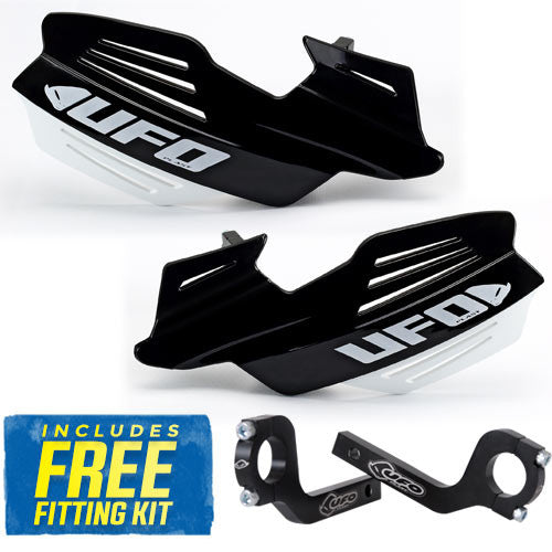 UFO Vulcan Handkappen + montageset Zwart