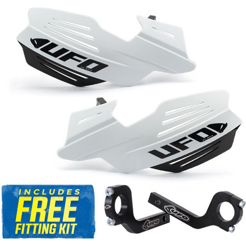 UFO Vulcan Handkappen + montageset Wit