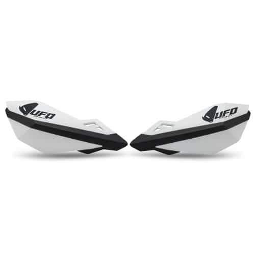 UFO Traxion Handkappen voor KTM/Husqvarna/Gas Gas/Honda originele bevestiging Wit / Zwart